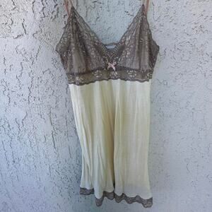 Eberjey lace slip dress